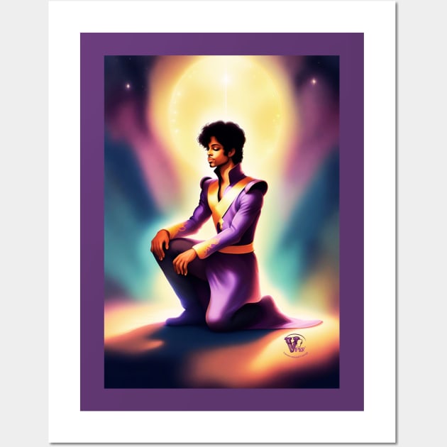 Tribute to Prince Wall Art by Viper Unconvetional Concept